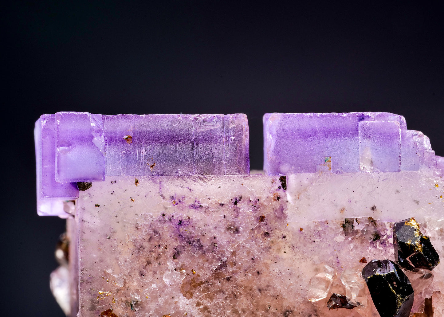 FLUORITE with SPHALERITE