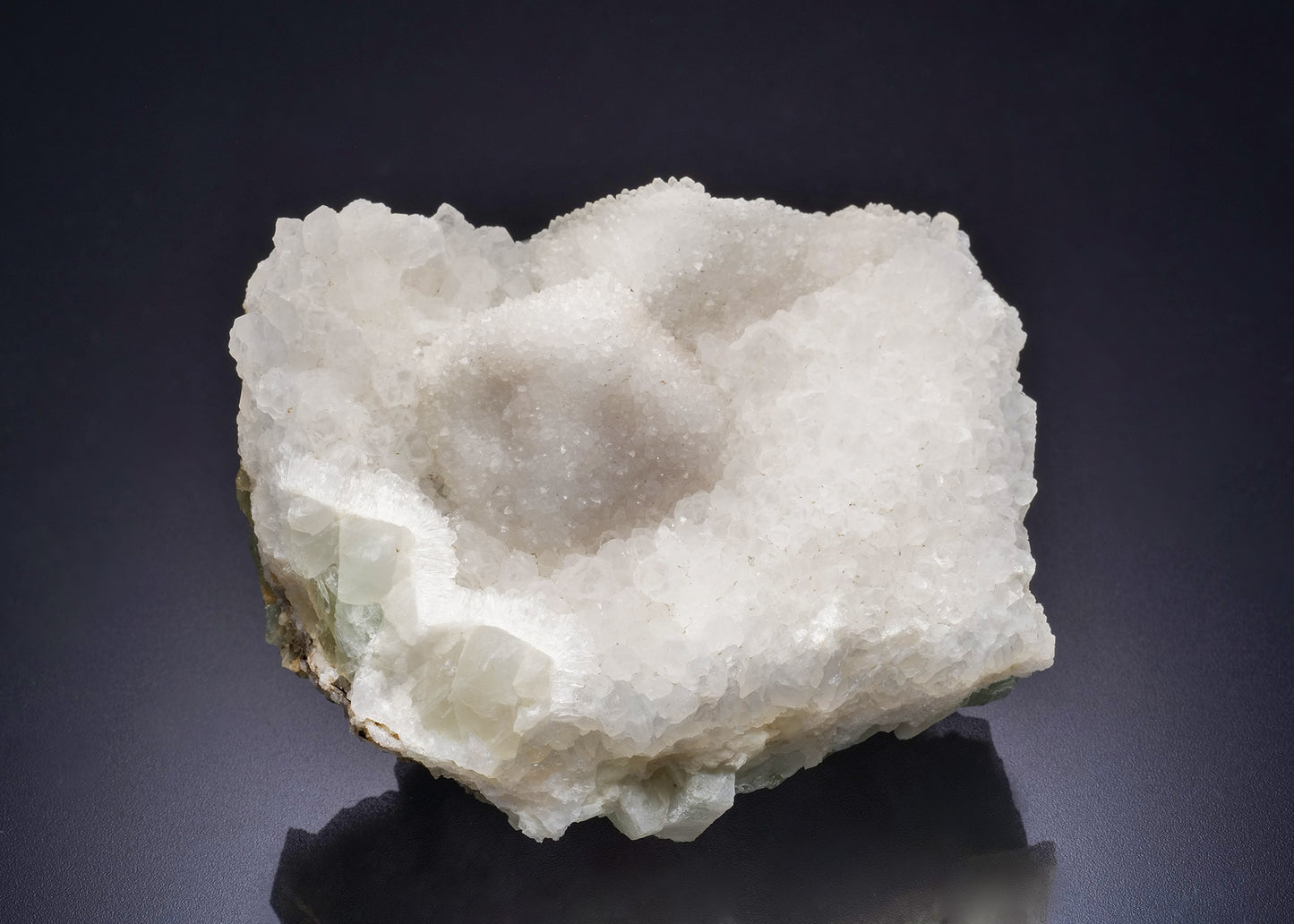 FLUORITE with QUARTZ