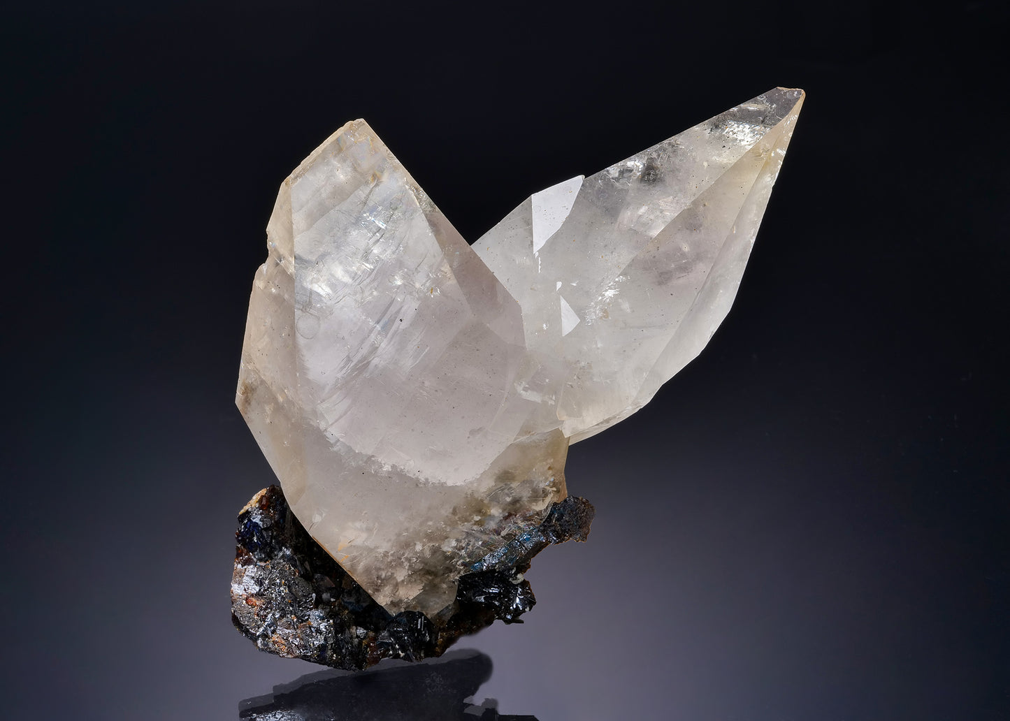 CALCITE with SPHALERITE
