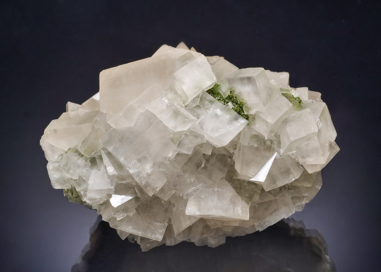 CALCITE with DUFTITE
