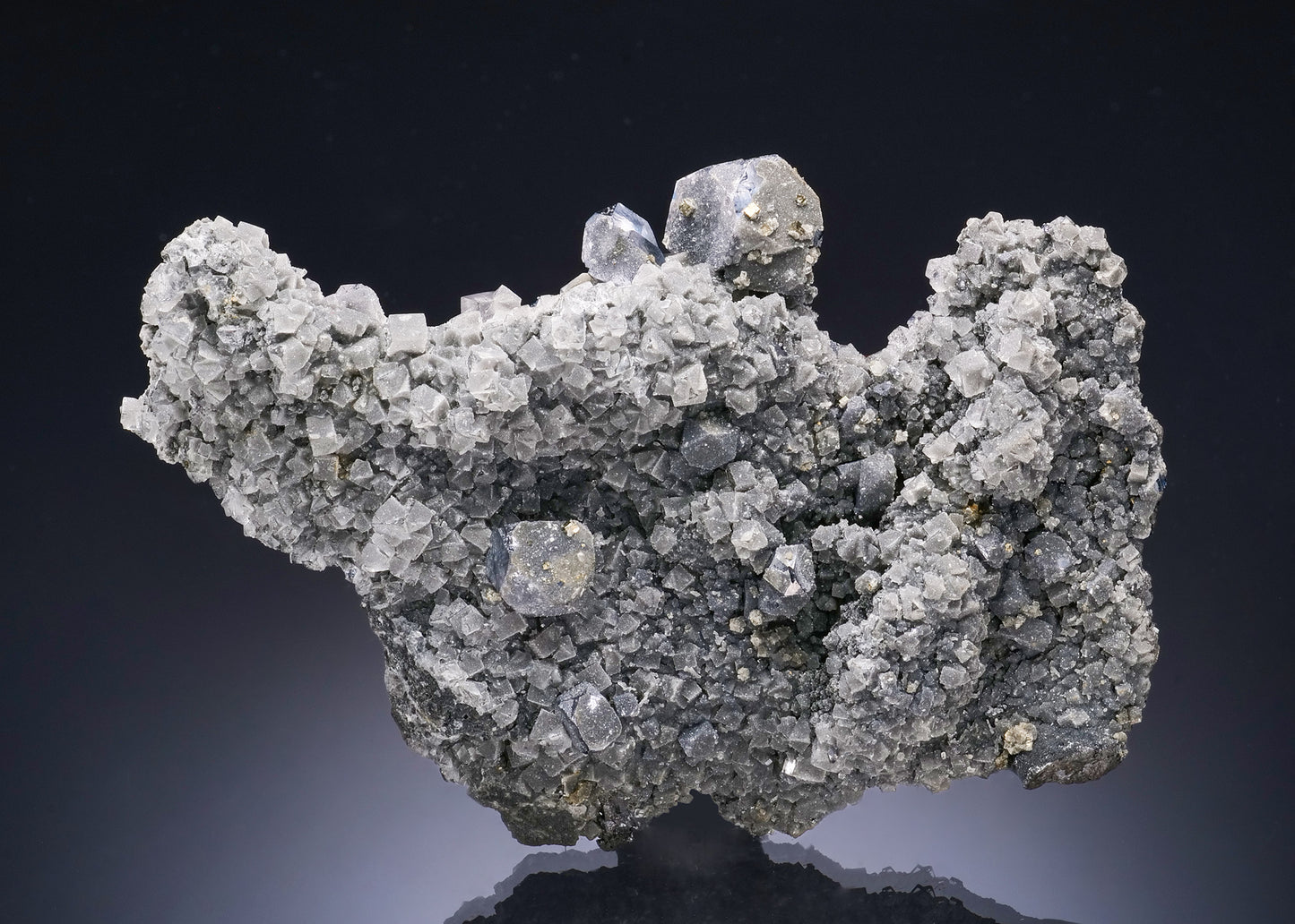 GALENA with FLUORITE