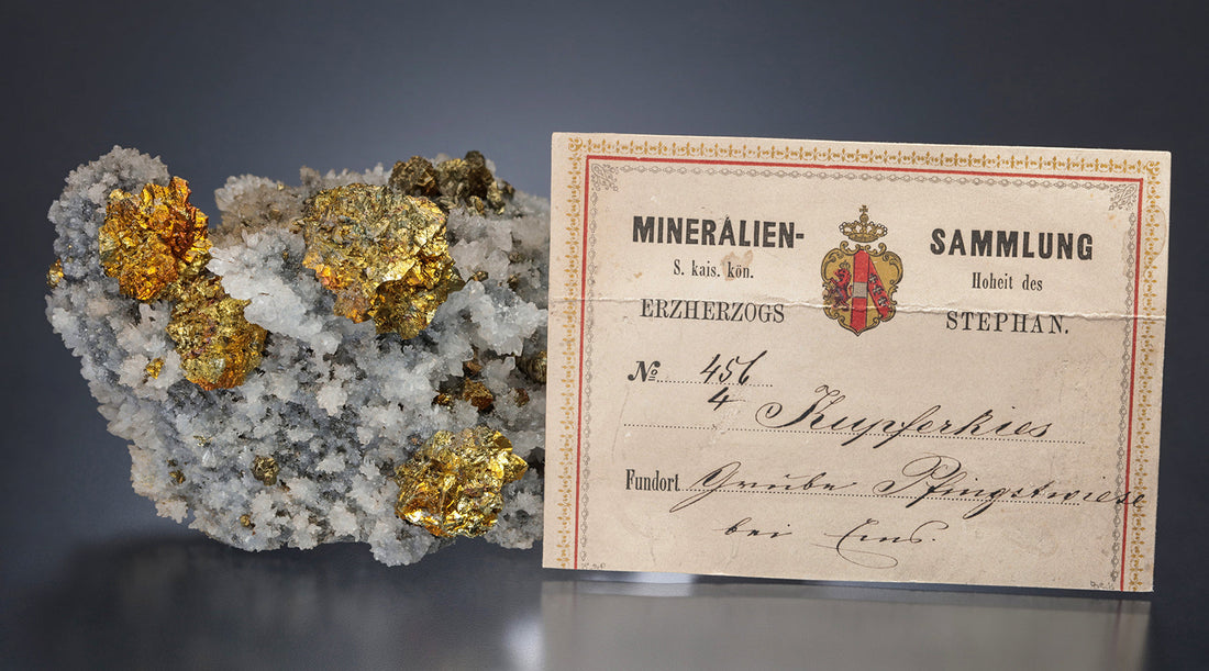 The Mineral Collection of Archduke Stephan Franz Viktor of Hungary (1817 to 1867)