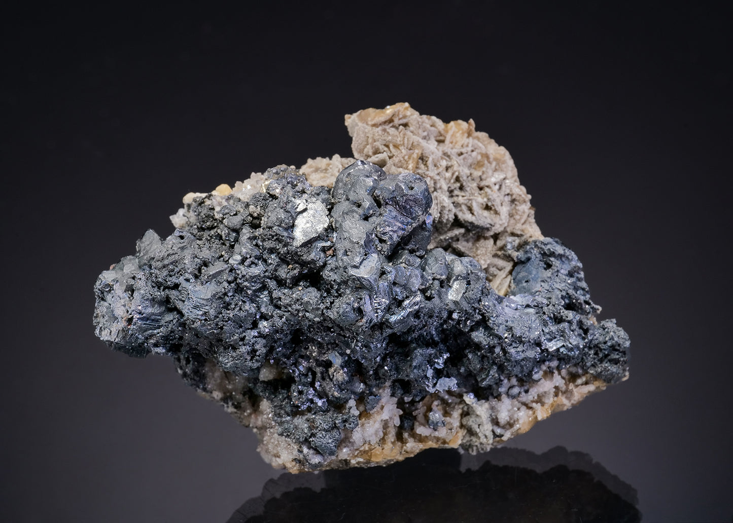STEPHANITE with ACANTHITE