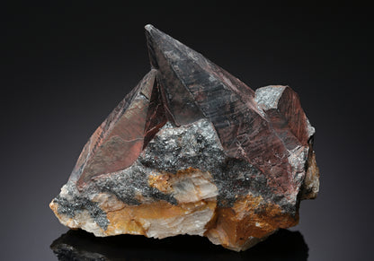 HEMATITE Pseudomorph After CALCITE