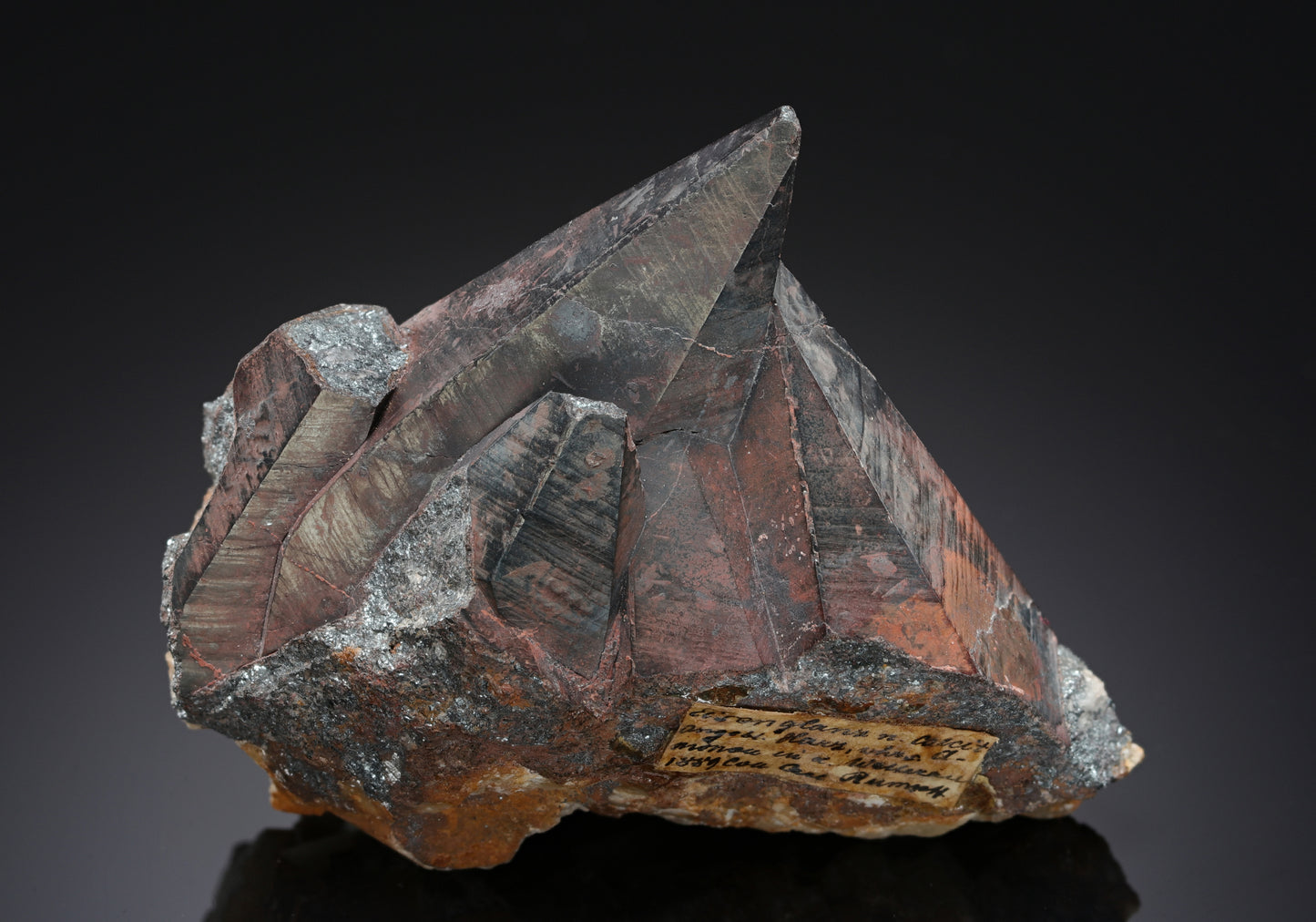 HEMATITE Pseudomorph After CALCITE