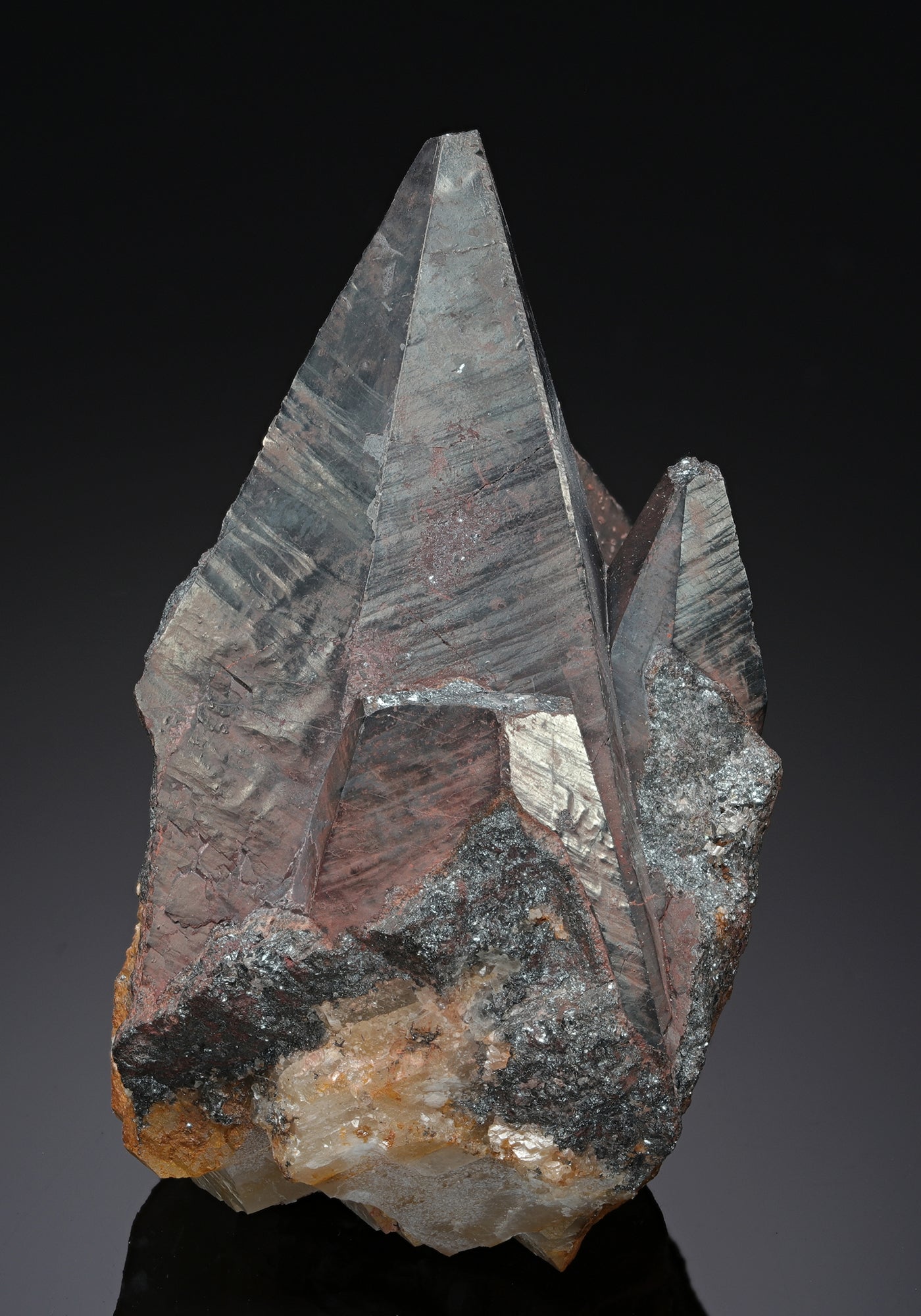 HEMATITE Pseudomorph After CALCITE