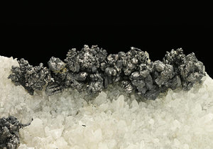 HESSITE on SPHALERITE and QUARTZ