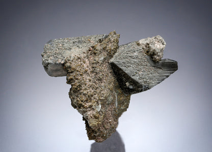 WHEWELLITE with SMYTHITE inclusions
