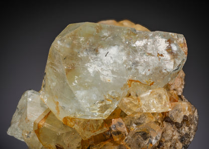 TOPAZ with Smoky QUARTZ
