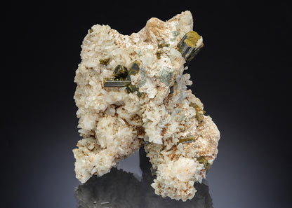 EPIDOTE with ALBITE