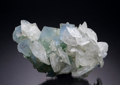FLUORITE with CALCITE