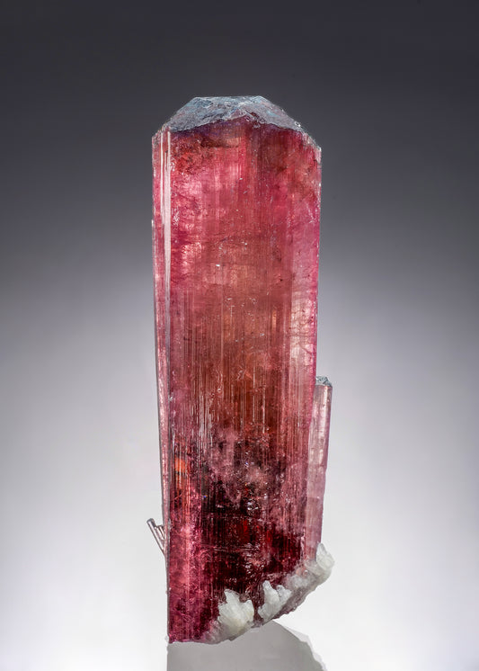 ELBAITE with Lepidolite and Cleavelandite