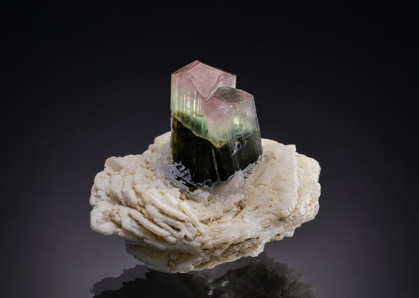ELBAITE on Cleavelandite