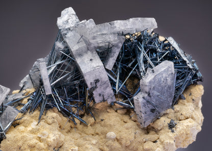 BARYTE with STIBNITE