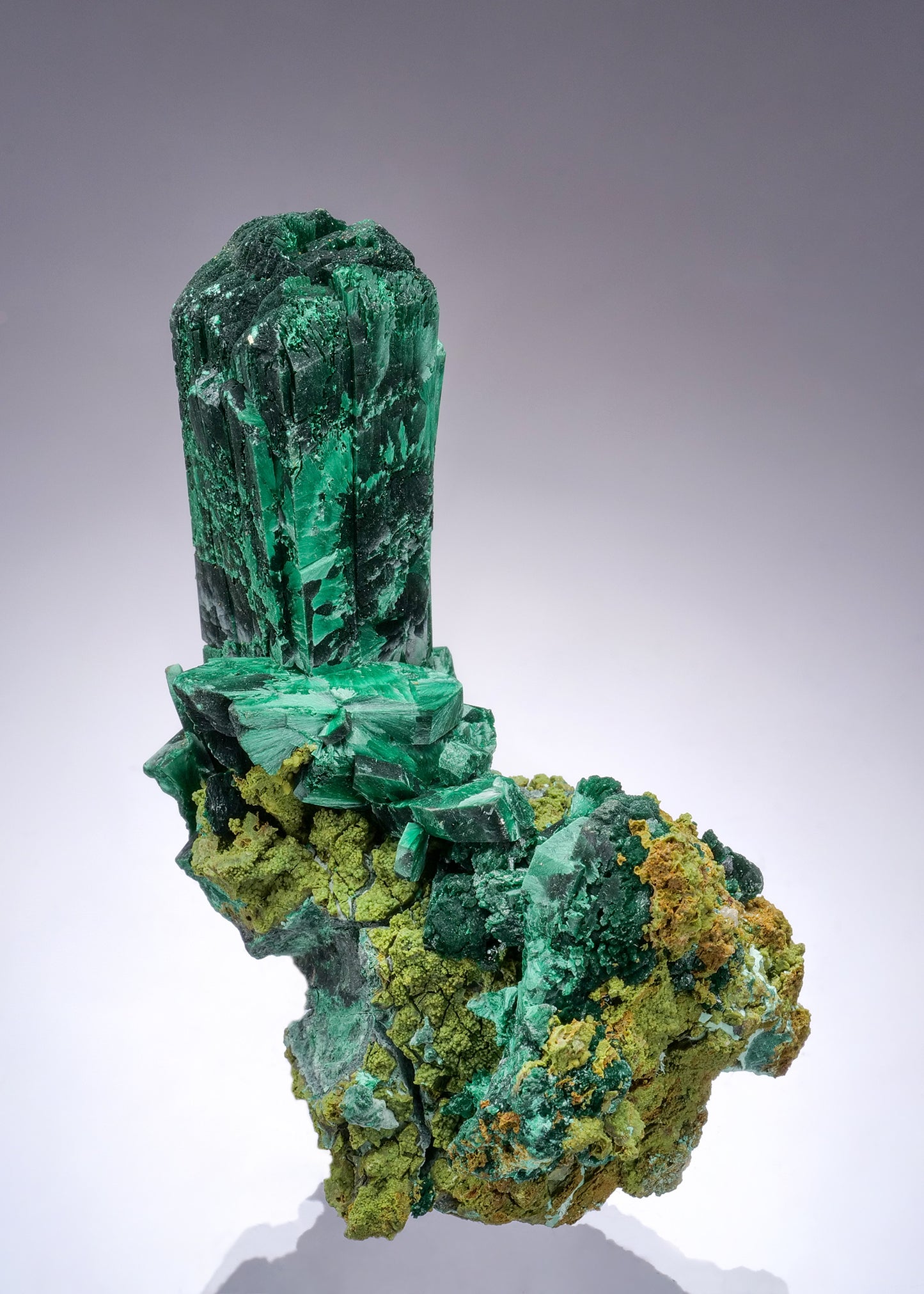 MALACHITE ps. after AZURITE