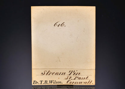 CASSITERITE var. Stream Tin
