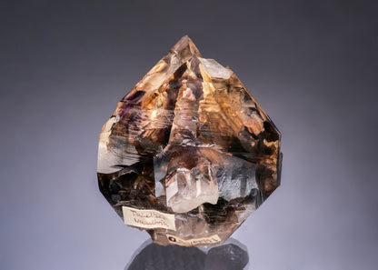 Smoky QUARTZ with Amethyst