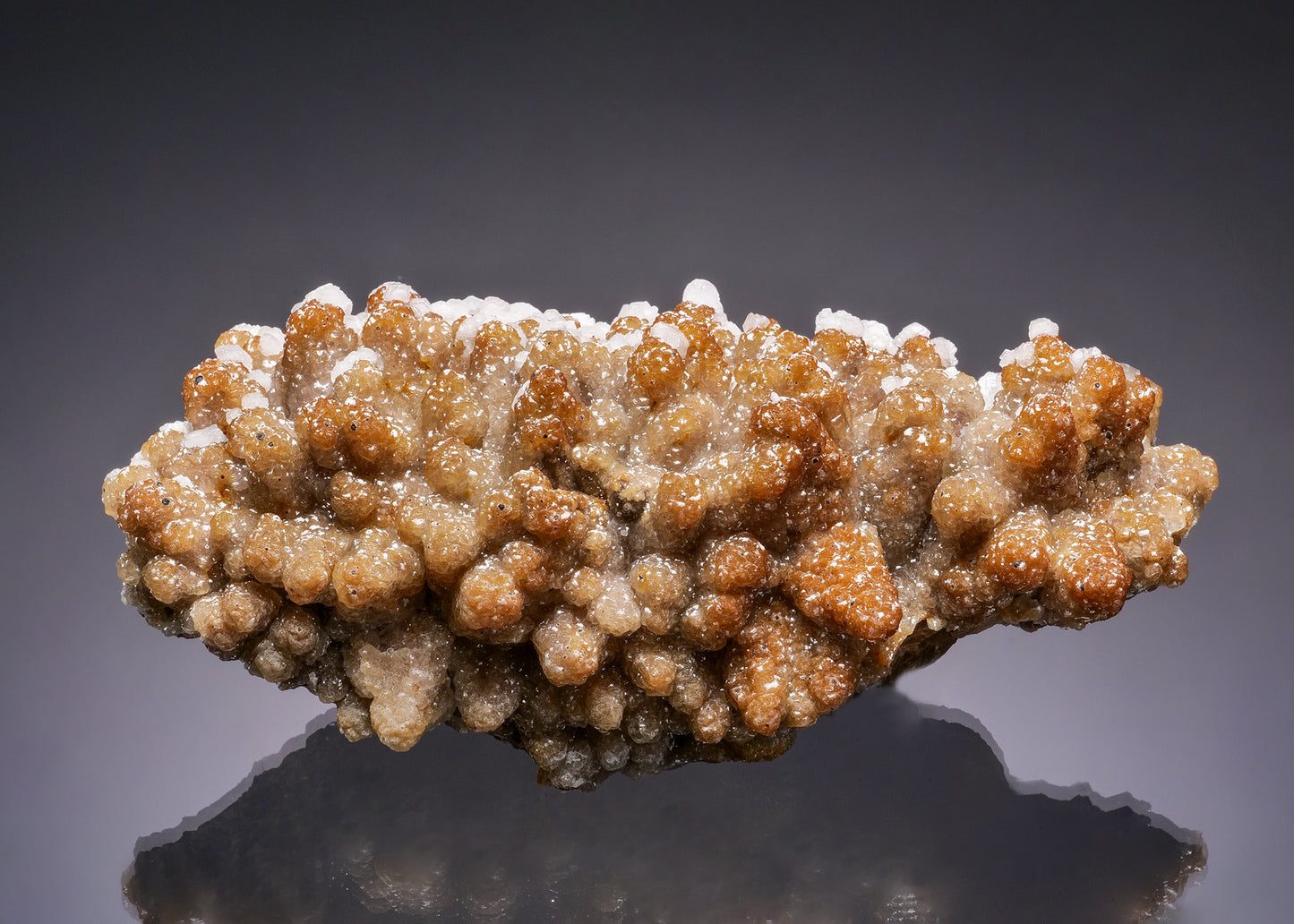 CALCITE on SMITHSONITE