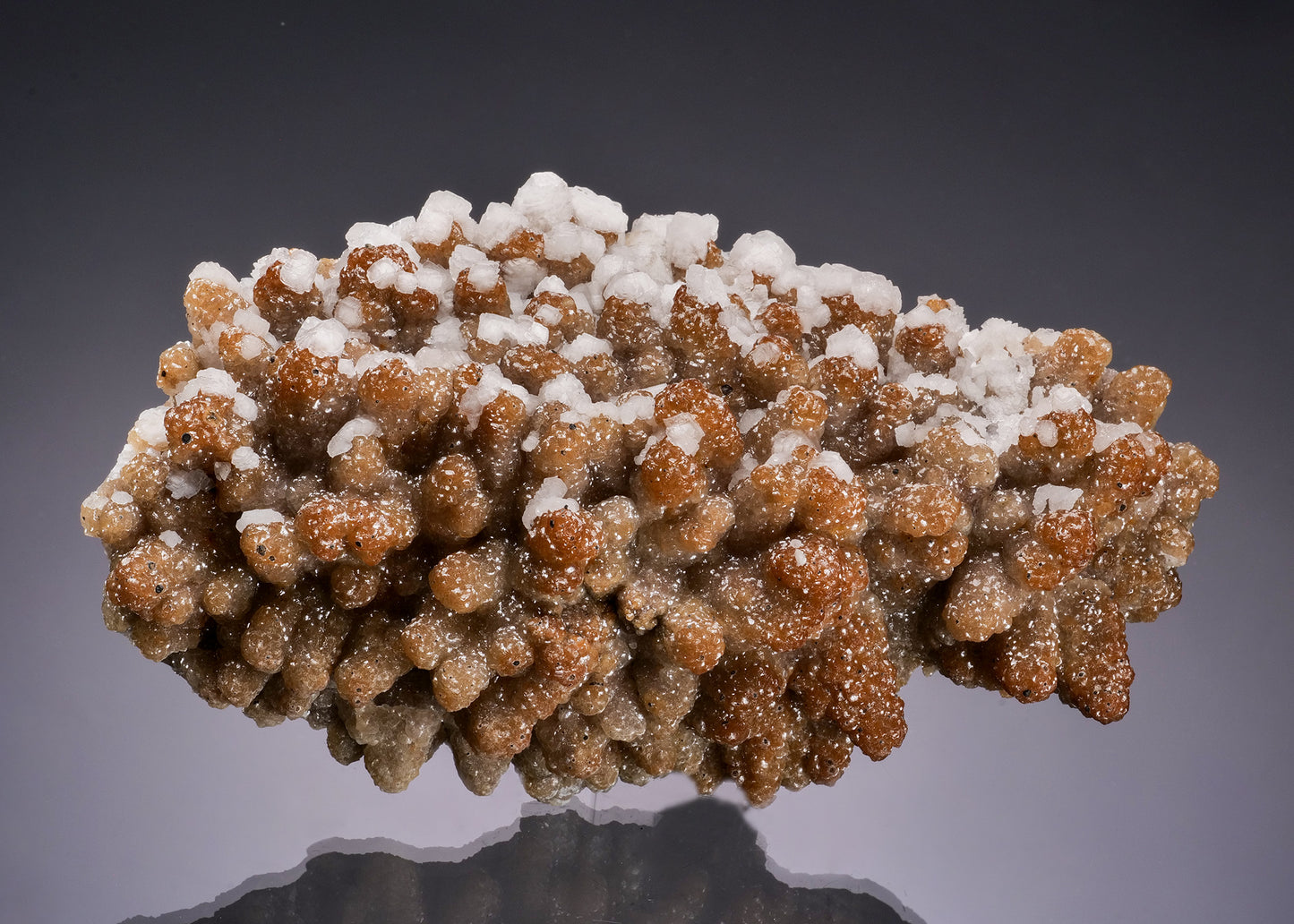 CALCITE on SMITHSONITE