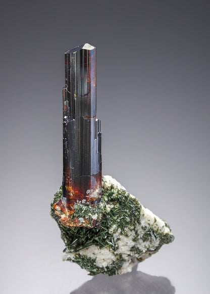 RUTILE with AEGIRINE and ALBITE