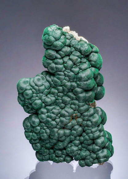 MALACHITE on QUARTZ