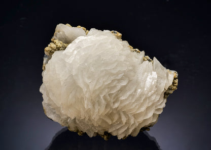 CALCITE with BOULANGERITE inclusions