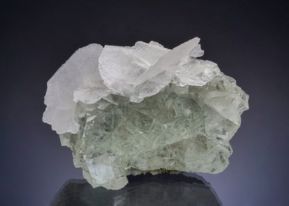 FLUORITE with CALCITE