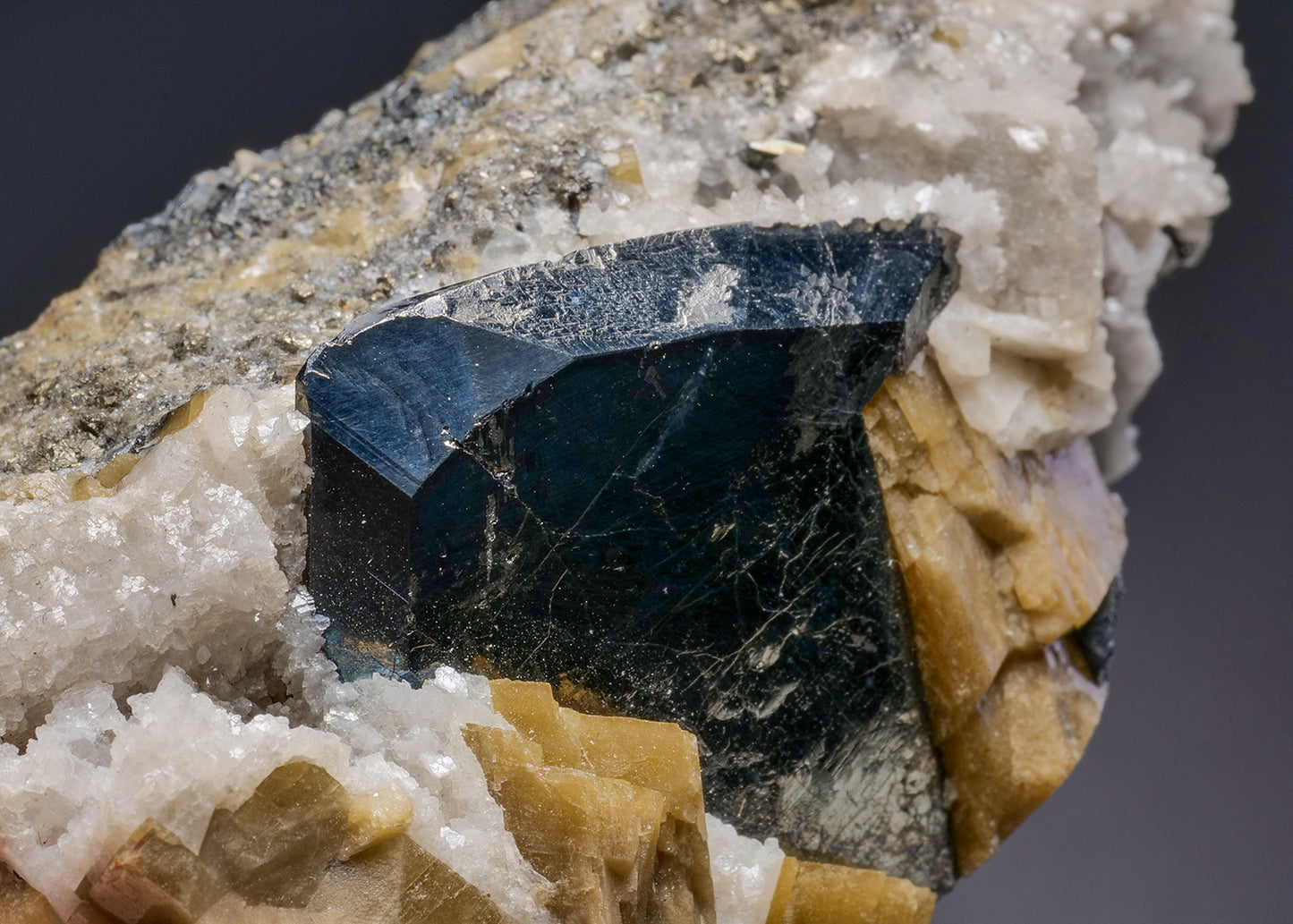 BOURNONITE with SIDERITE