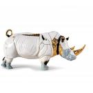 Lladro White Rhino, Cyborg