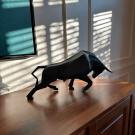 Lladro Bull, Matte Black