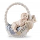 Lladro Born In 2024, Baby Boy Figurine, Annual Edition