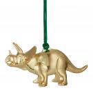 Waterford 2024 Christmas Triceratops Golden Ornament