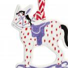 Wedgwood 2024 Christmas Ornament Rocking Horse