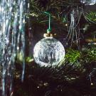 Waterford 2024 Lismore Bauble Ornament, Clear