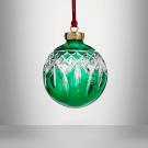 Waterford 2024 Lismore Bauble Ornament, Green