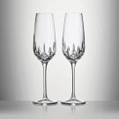 Waterford Lismore Essence Champagne Flutes, Pair