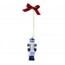 Spode 2024 Blue Italian Christmas Nutcracker Ornament