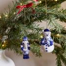 Spode 2024 Blue Italian Christmas Nutcracker Ornament