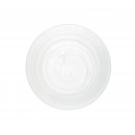 Fortessa Glass La Jolla White Dinner Plate, Single