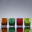 Baccarat Harmonie Joy Intense Colored DOF Tumblers, Set of 4