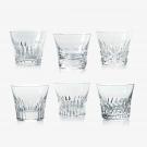 Baccarat Crystal, Everyday Classic II Assorted DOF Tumblers, Gift Boxed Set of Six