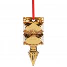 Baccarat Crystal 2024 Louxor Annual Dated Ornament, 20K Gold