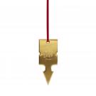 Baccarat Crystal 2024 Louxor Annual Dated Ornament, 20K Gold