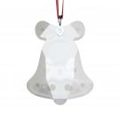 Swarovski 2024 Holiday Cheers Gingerbread Bell Ornament