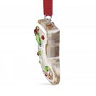 Swarovski 2024 Holiday Cheers Gingerbread Stocking Ornament