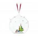 Swarovski 2024 Holiday Cheers Tree And Gifts Ball Ornament