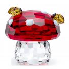 Swarovski Idyllia Mushroom And Ladybugs