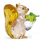 Swarovski Idyllia Squirrel And Acorn