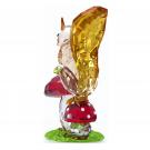 Swarovski Idyllia Squirrel And Mushrooms