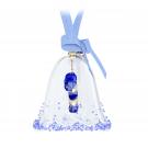 Swarovski 2024 Holiday Cheers Dulcis Bell Ornament, Blue